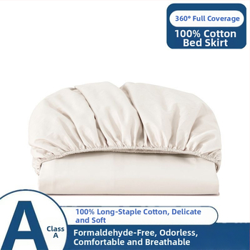 Pamut twill ágyneműhuzat és matracvédő – csúszásmentes, teljes lefedettség, porvédelem, egyszerű stílus