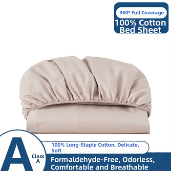 Pamut twill ágyneműhuzat és matracvédő – csúszásmentes, teljes lefedettség, porvédelem, egyszerű stílus