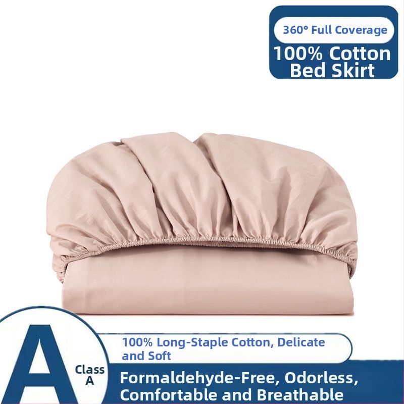 Pamut twill ágyneműhuzat és matracvédő – csúszásmentes, teljes lefedettség, porvédelem, egyszerű stílus