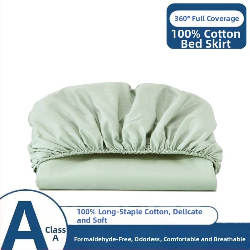 Pamut twill ágyneműhuzat és matracvédő – csúszásmentes, teljes lefedettség, porvédelem, egyszerű stílus