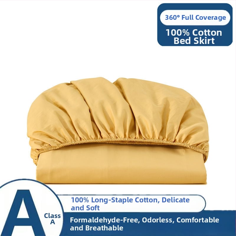 Pamut twill ágyneműhuzat és matracvédő – csúszásmentes, teljes lefedettség, porvédelem, egyszerű stílus