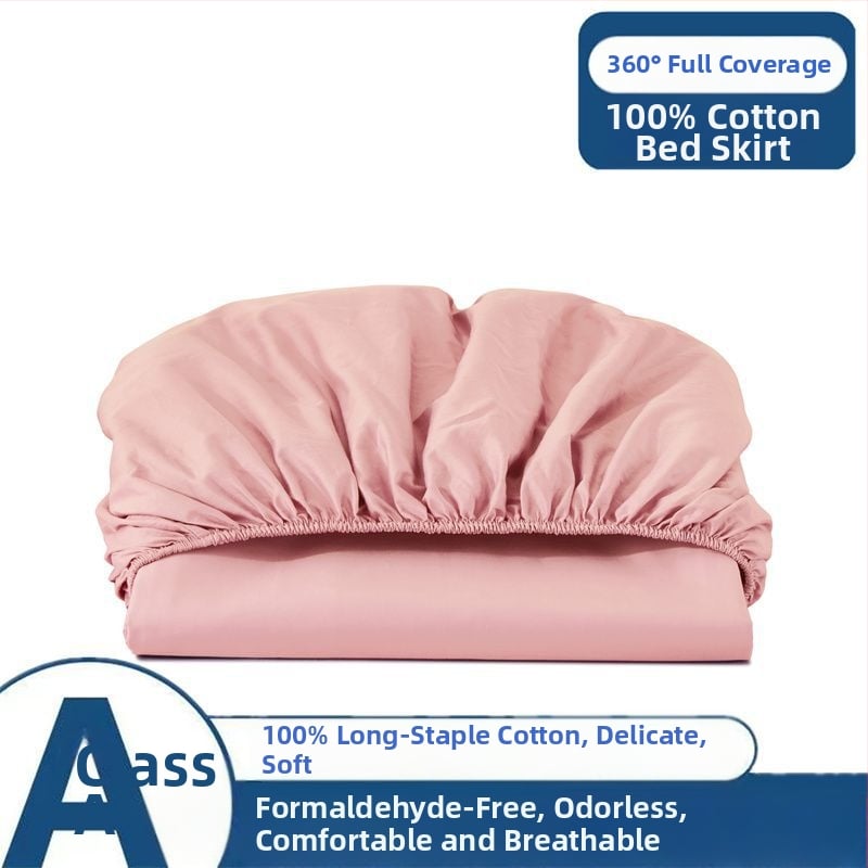 Pamut twill ágyneműhuzat és matracvédő – csúszásmentes, teljes lefedettség, porvédelem, egyszerű stílus