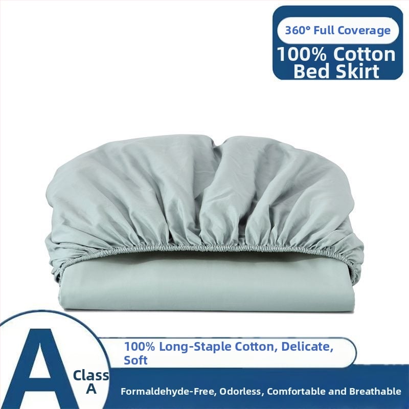 Pamut twill ágyneműhuzat és matracvédő – csúszásmentes, teljes lefedettség, porvédelem, egyszerű stílus