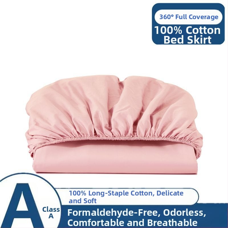 Pamut twill ágyneműhuzat és matracvédő – csúszásmentes, teljes lefedettség, porvédelem, egyszerű stílus