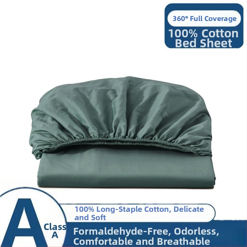 Pamut twill ágyneműhuzat és matracvédő – csúszásmentes, teljes lefedettség, porvédelem, egyszerű stílus