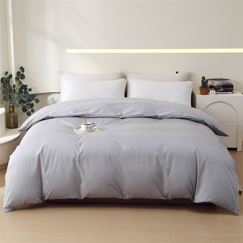 Калъф за завивка от чист дълговлакнист памук, твил плат, реактивно боядисване, 60s прежда