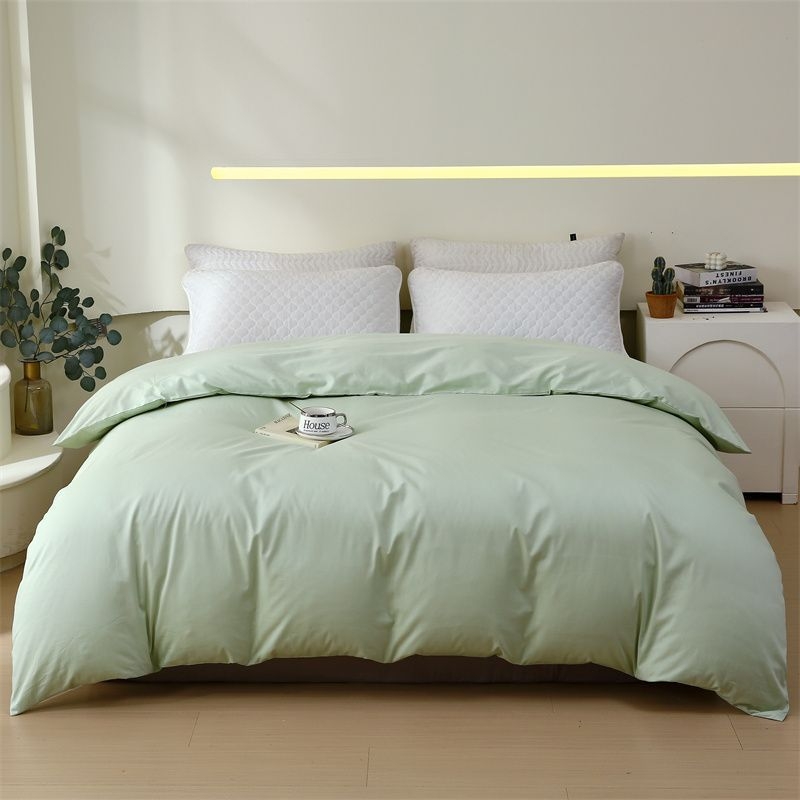 Калъф за завивка от чист дълговлакнист памук, твил плат, реактивно боядисване, 60s прежда