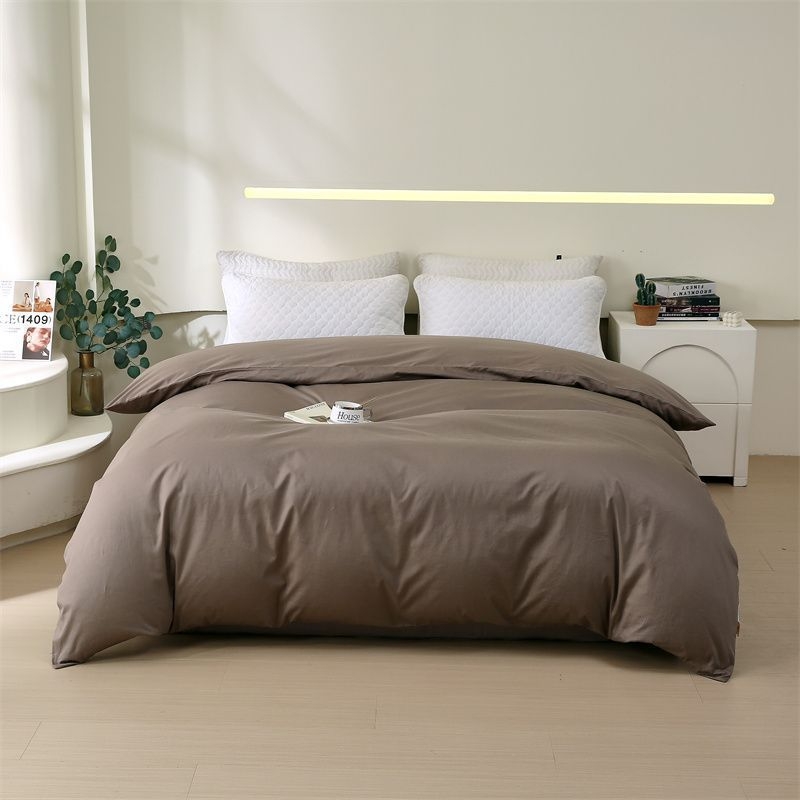 Калъф за завивка от чист дълговлакнист памук, твил плат, реактивно боядисване, 60s прежда