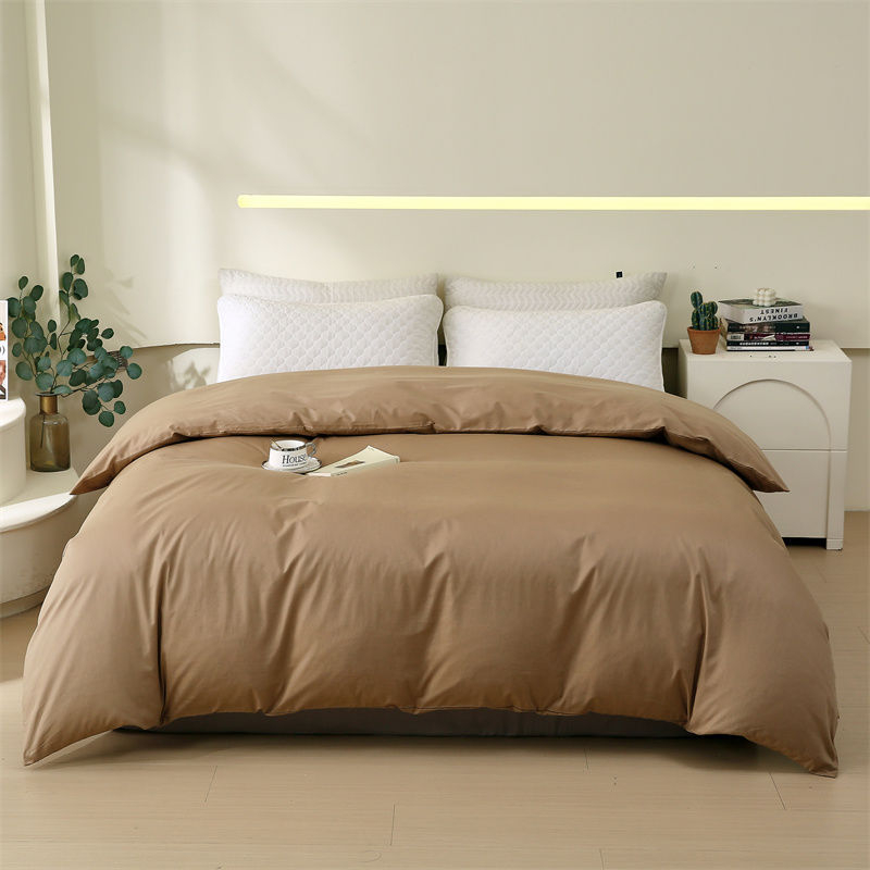 Калъф за завивка от чист дълговлакнист памук, твил плат, реактивно боядисване, 60s прежда