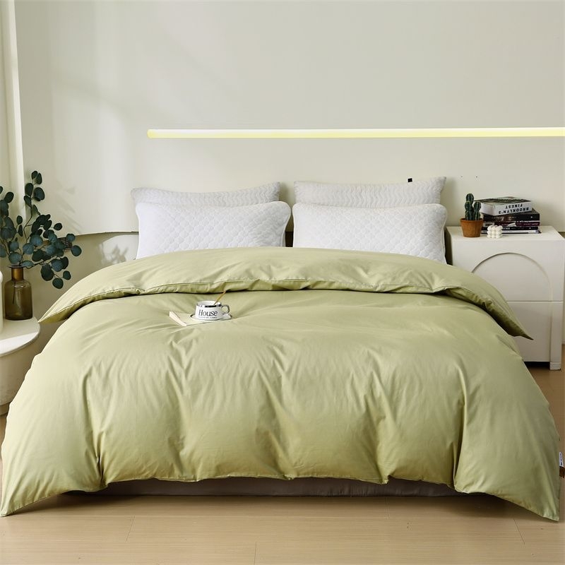 Калъф за завивка от чист дълговлакнист памук, твил плат, реактивно боядисване, 60s прежда