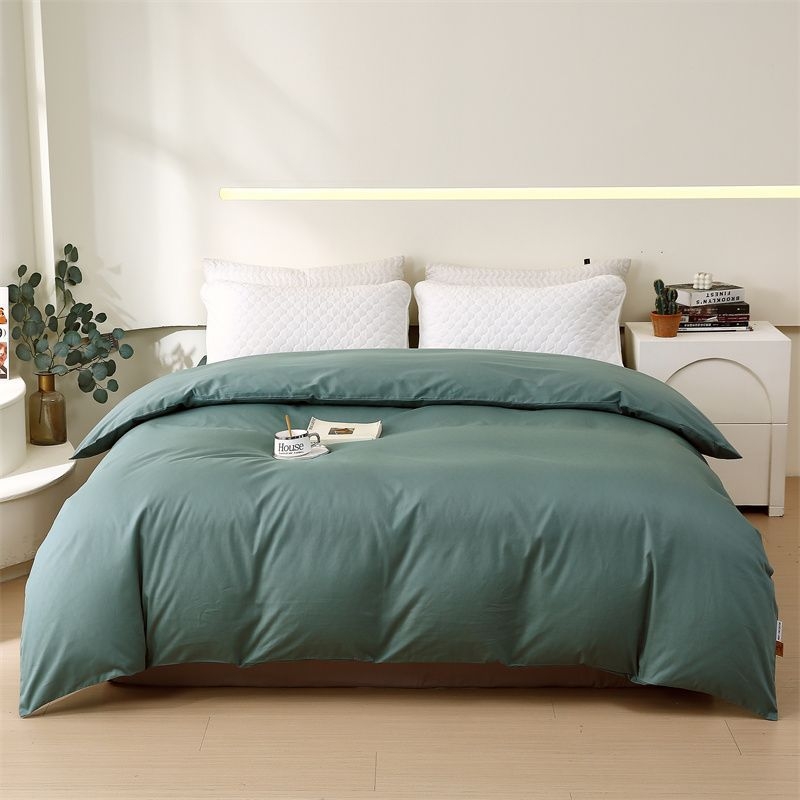 Калъф за завивка от чист дълговлакнист памук, твил плат, реактивно боядисване, 60s прежда