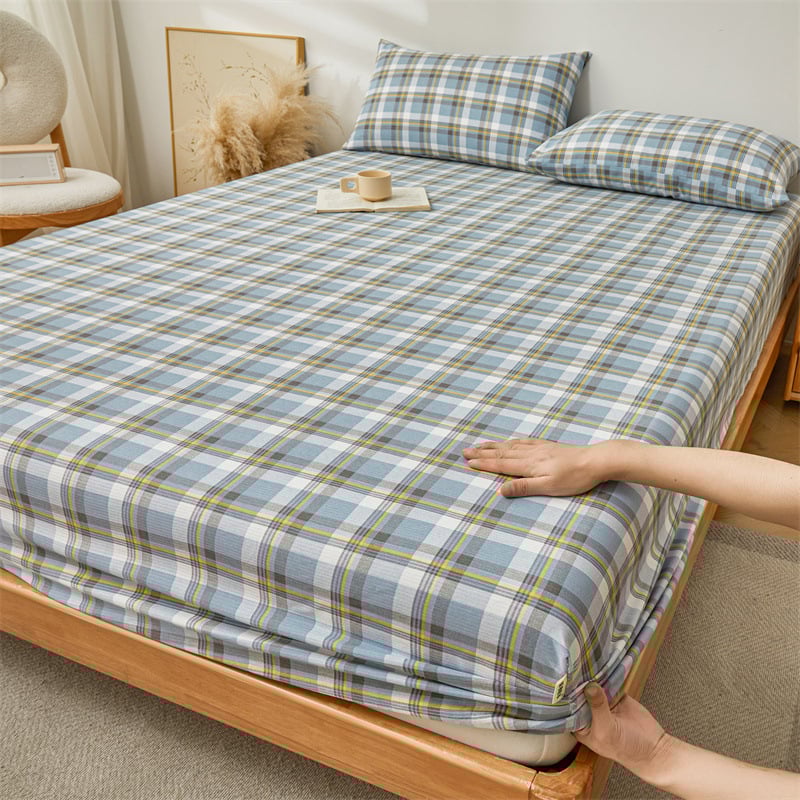 Gumis lepedő – 100% tiszta pamut, twill szövés, reaktív nyomtatás, minta: növények és virágok, tömege 300–500 g