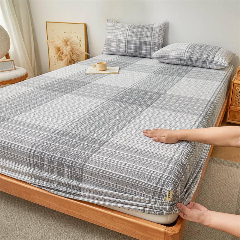 Gumis lepedő – 100% tiszta pamut, twill szövés, reaktív nyomtatás, minta: növények és virágok, tömege 300–500 g