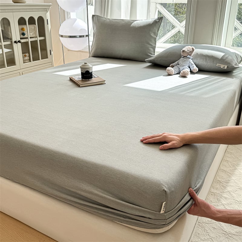 Gumis lepedő – 100% tiszta pamut, twill szövés, reaktív nyomtatás, minta: növények és virágok, tömege 300–500 g