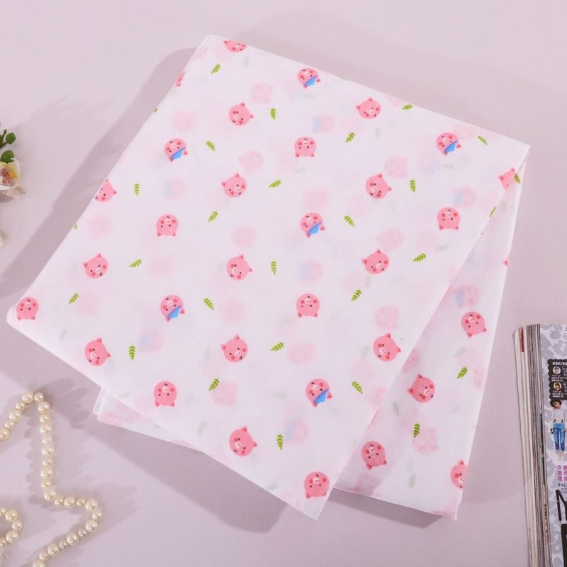 Antklodės užvalkalas, 100% medvilnė, pūkuota audinio vynė, augalų ir gėlių raštas, dažymas spalvomis, audinio svoris 300–500 g