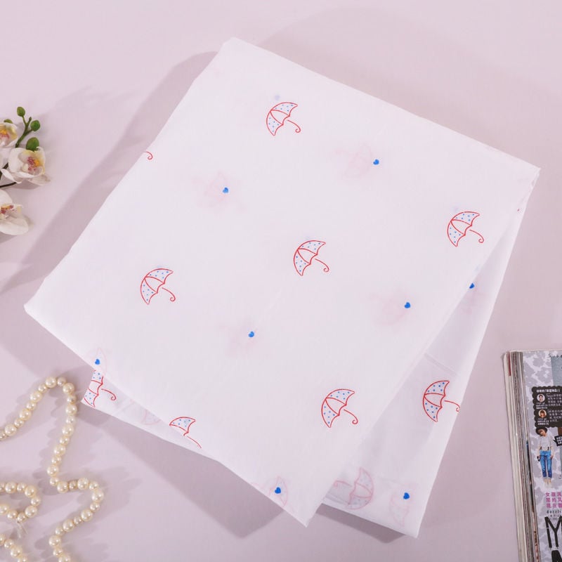 Antklodės užvalkalas, 100% medvilnė, pūkuota audinio vynė, augalų ir gėlių raštas, dažymas spalvomis, audinio svoris 300–500 g