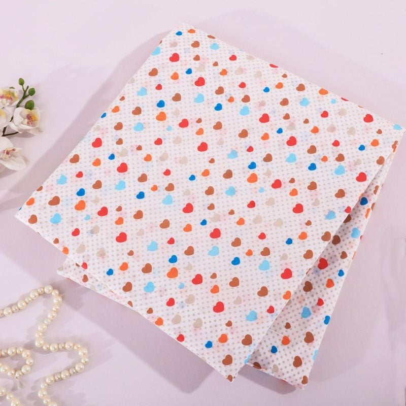 Antklodės užvalkalas, 100% medvilnė, pūkuota audinio vynė, augalų ir gėlių raštas, dažymas spalvomis, audinio svoris 300–500 g