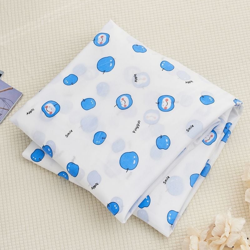 Antklodės užvalkalas, 100% medvilnė, pūkuota audinio vynė, augalų ir gėlių raštas, dažymas spalvomis, audinio svoris 300–500 g