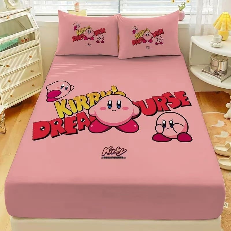 Gumis lepedő matracra, rajzfilm csillagos mintával, bolyhos szövés, digitális nyomtatás, poliészter rost