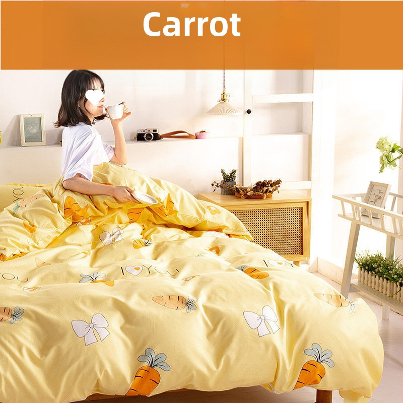 Pima medvilnės antklodės užvalkalas, plokščias mezgimas, tie-dye raštas, mielas stilius