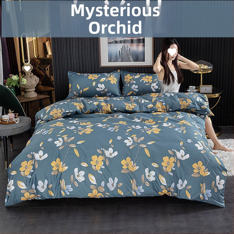 Pima medvilnės antklodės užvalkalas, plokščias mezgimas, tie-dye raštas, mielas stilius