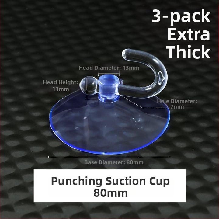 Plastikinis siurbimo kabliukas, minimalistinio dizaino, tvirtinimas prie sienos, 5 kg maksimali apkrova