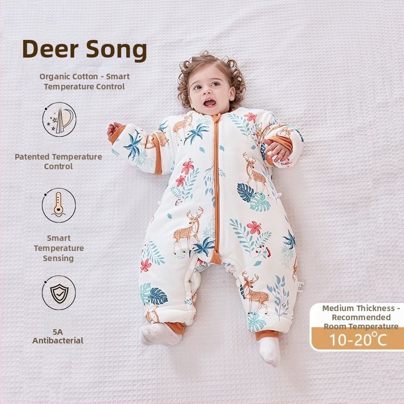 Baba alvózsák felosztott lábakkal, rajzfilmszerű stílus, pamut anyag, töltet kémiai rost, minden évszakra