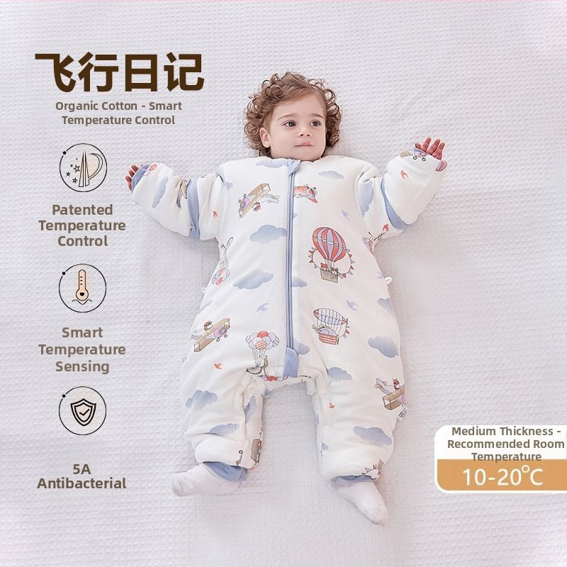 Baba alvózsák felosztott lábakkal, rajzfilmszerű stílus, pamut anyag, töltet kémiai rost, minden évszakra