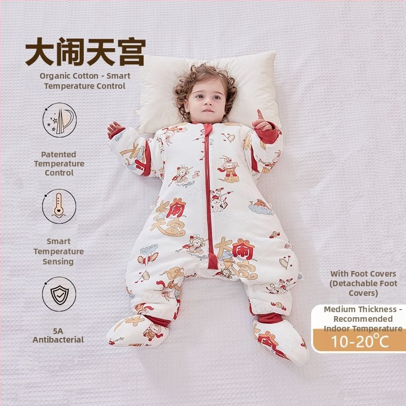 Baba alvózsák felosztott lábakkal, rajzfilmszerű stílus, pamut anyag, töltet kémiai rost, minden évszakra