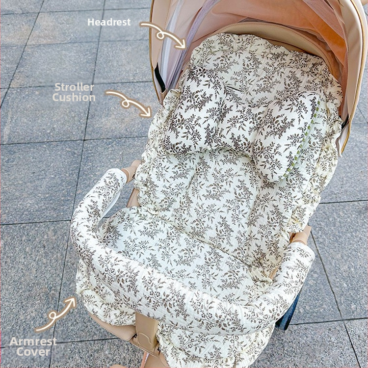 Pamuk podloga za kolica za bebe 0–1 godina, jesensko-zimska toplina