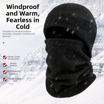 Flīšu sporta cepure un kakla šalle – brīvā laika stilā, svītru raksts, ārā lietošanai