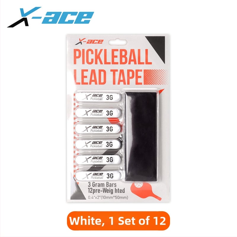 X-Ace тежести за тенис ракета: тежест за глава, регулиране на баланса, оловени ленти
