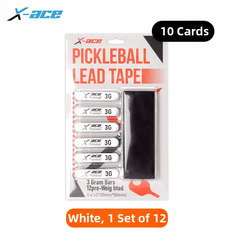 X-Ace тежести за тенис ракета: тежест за глава, регулиране на баланса, оловени ленти