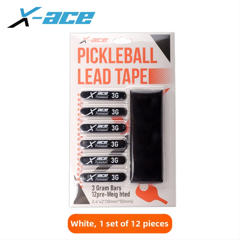 X-Ace тежести за тенис ракета: тежест за глава, регулиране на баланса, оловени ленти