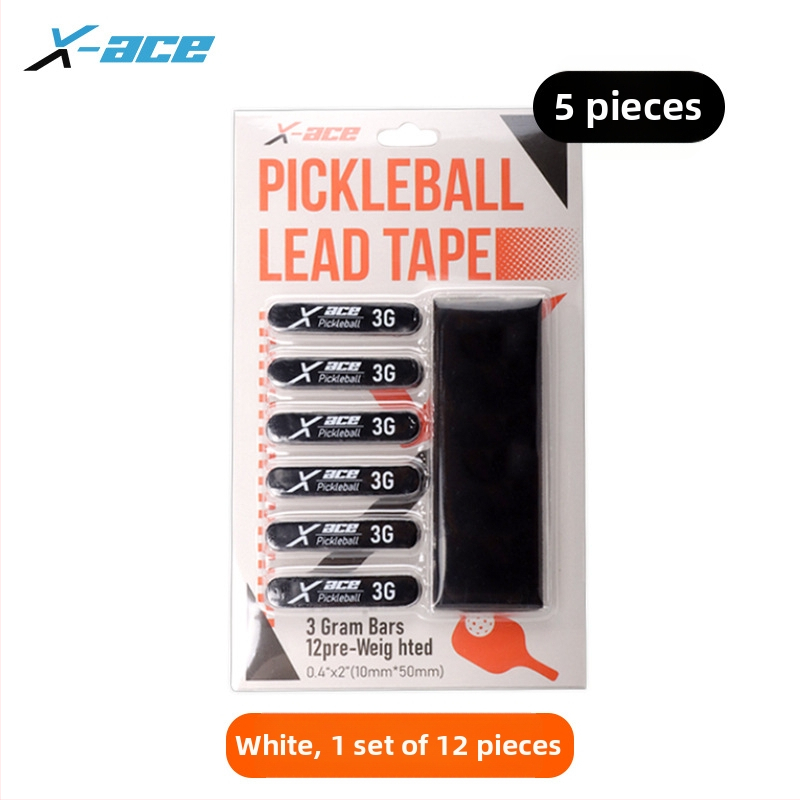 X-Ace тежести за тенис ракета: тежест за глава, регулиране на баланса, оловени ленти
