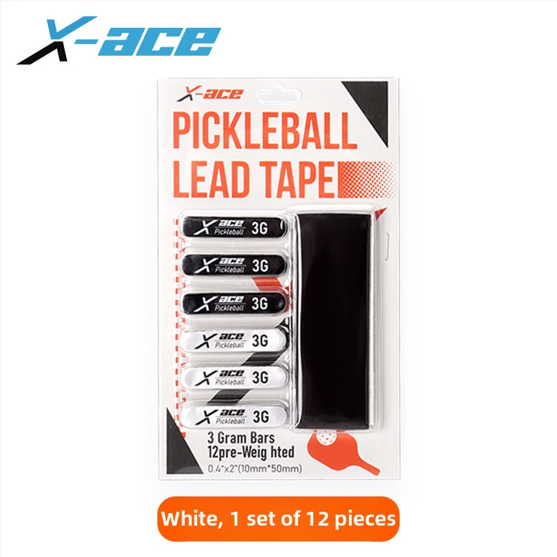 X-Ace тежести за тенис ракета: тежест за глава, регулиране на баланса, оловени ленти