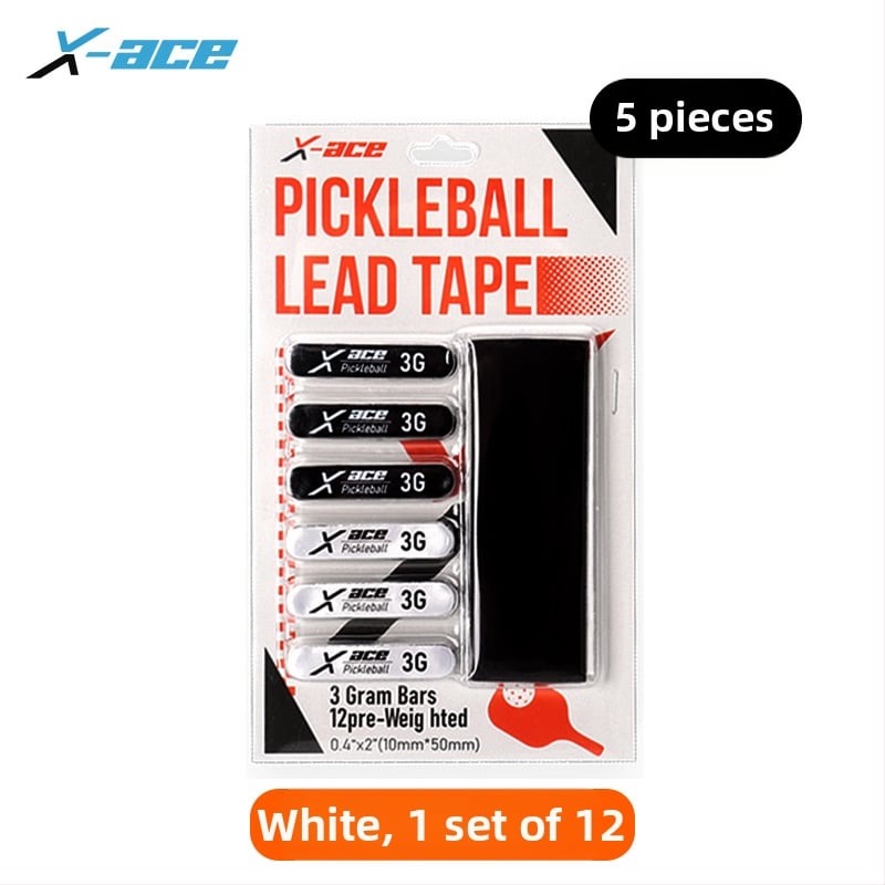 X-Ace тежести за тенис ракета: тежест за глава, регулиране на баланса, оловени ленти