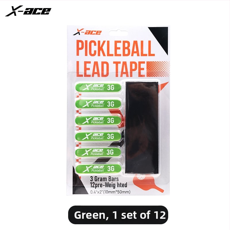 X-Ace тежести за тенис ракета: тежест за глава, регулиране на баланса, оловени ленти