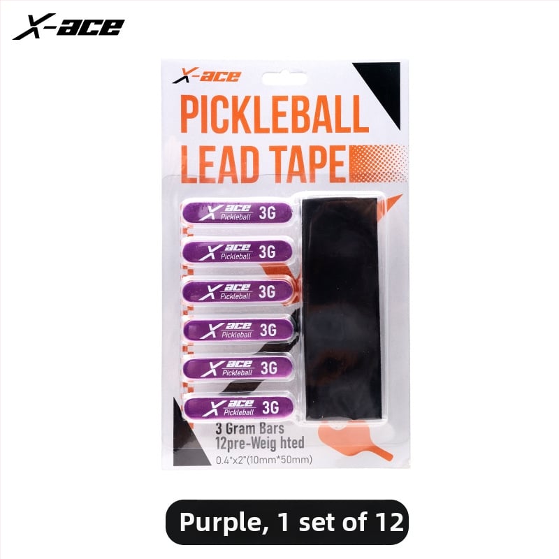 X-Ace тежести за тенис ракета: тежест за глава, регулиране на баланса, оловени ленти