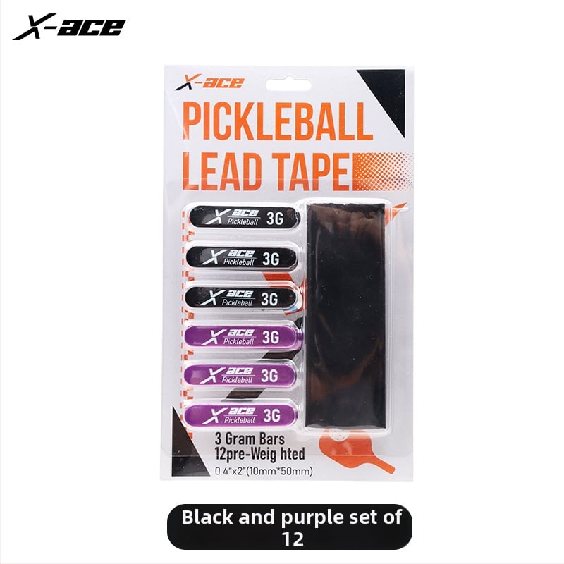 X-Ace тежести за тенис ракета: тежест за глава, регулиране на баланса, оловени ленти
