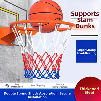 Krepšinio lankas sieninis pakabinamas, iš nerūdijančio plieno, skirtas salėms, komplekte kabliukas, tinklas ir sraigtas