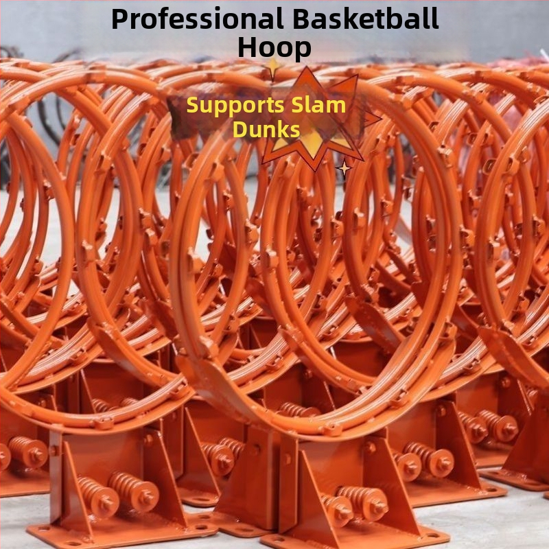 Krepšinio lankas sieninis pakabinamas, iš nerūdijančio plieno, skirtas salėms, komplekte kabliukas, tinklas ir sraigtas