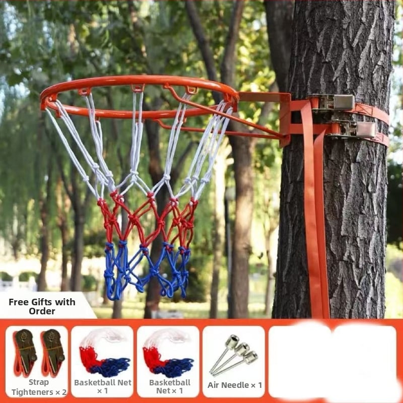 Krepšinio lankas sieninis pakabinamas, iš nerūdijančio plieno, skirtas salėms, komplekte kabliukas, tinklas ir sraigtas