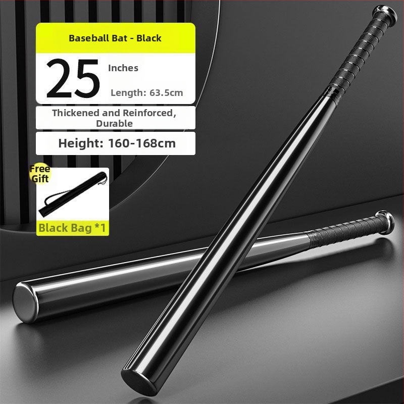 Beisbolo lazda, automobilio savigynos lazda, namų naudojimui, metalo lydinio storesnis dizainas