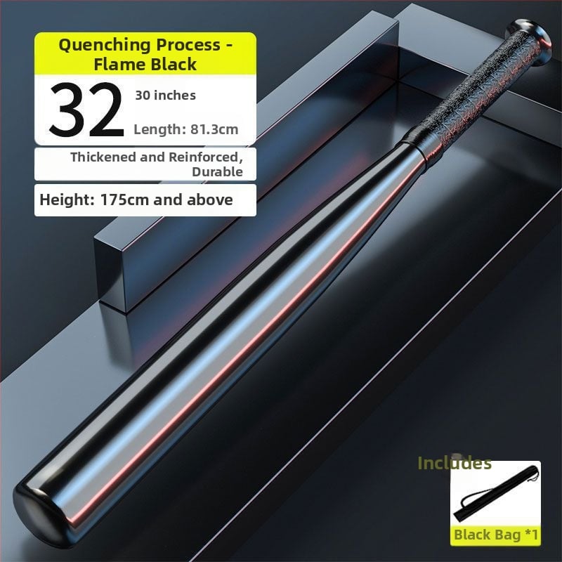 Beisbolo lazda, automobilio savigynos lazda, namų naudojimui, metalo lydinio storesnis dizainas