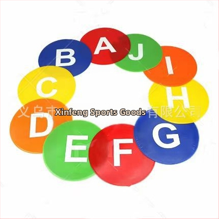 Treeningu abivahendid, PE-materjal, ümmargune libisemisvastane märgis sensoorseks treeninguks jalgpallis