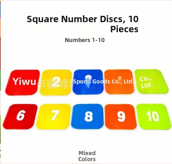 Treeningu abivahendid, PE-materjal, ümmargune libisemisvastane märgis sensoorseks treeninguks jalgpallis