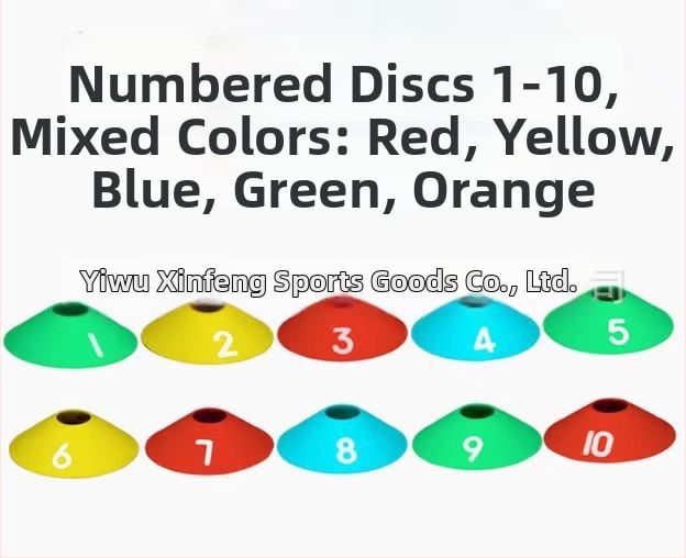 Treeningu abivahendid, PE-materjal, ümmargune libisemisvastane märgis sensoorseks treeninguks jalgpallis