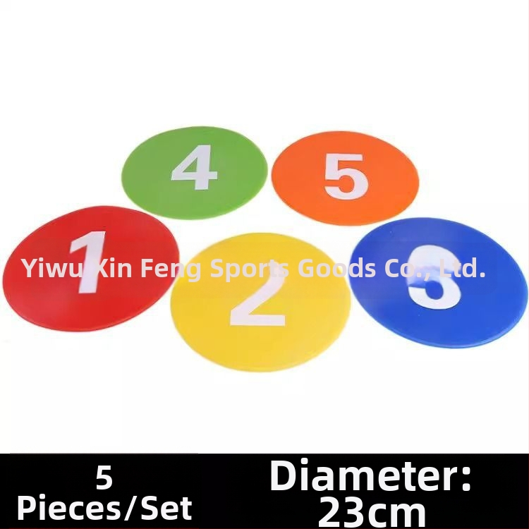 Treeningu abivahendid, PE-materjal, ümmargune libisemisvastane märgis sensoorseks treeninguks jalgpallis