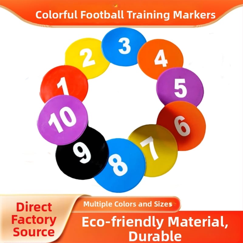 Treeningu abivahendid, PE-materjal, ümmargune libisemisvastane märgis sensoorseks treeninguks jalgpallis